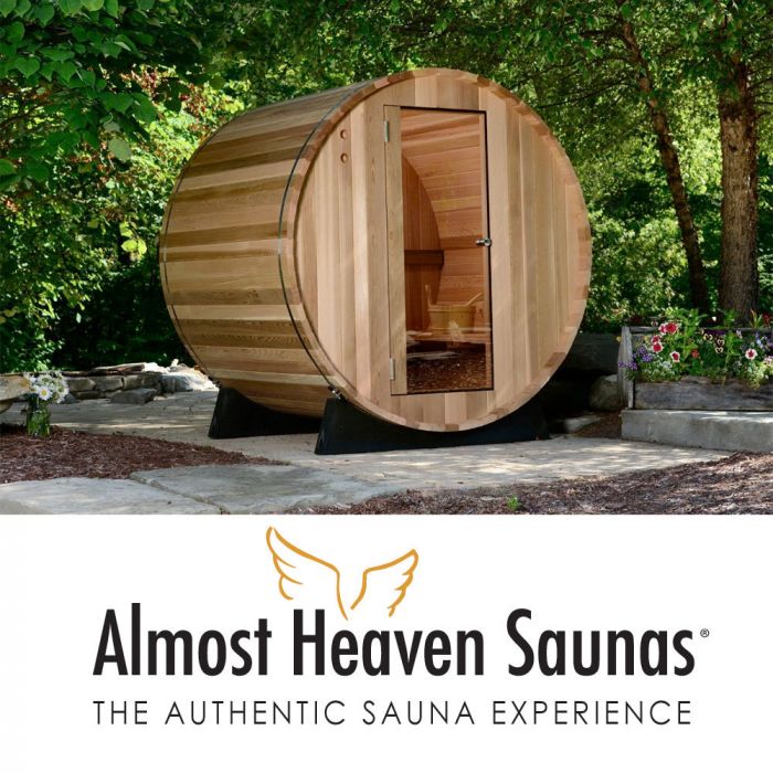 4 person barrel sauna