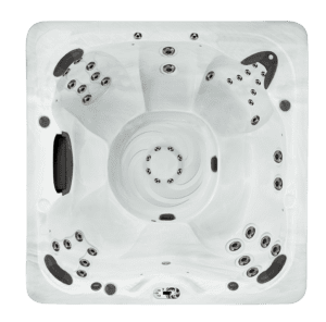 American Whirlpool 270 Hot Tub overhead view