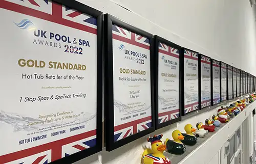 Awards won by 1 Stop Spas