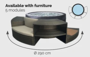 Net Spa Ice furniture size