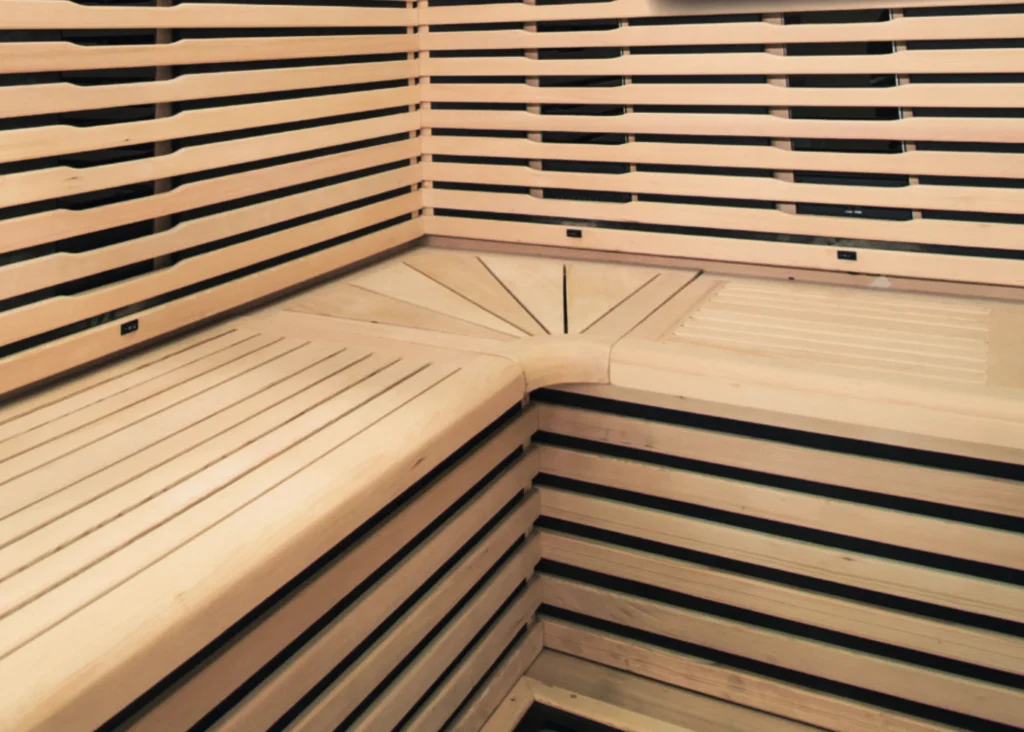 Canoppe sauna interior