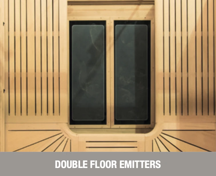 DOUBLE FLOOR EMITTERS