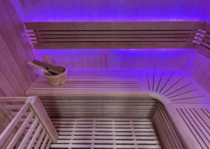 Utopia Sauna lighting