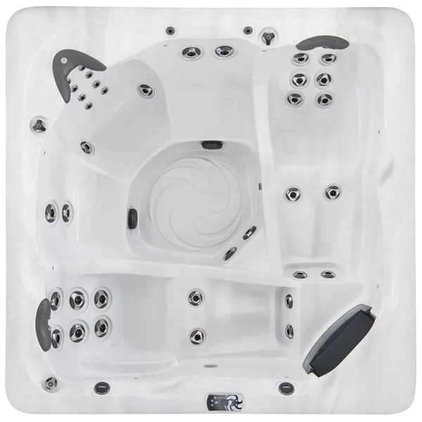 Top down view of an American Whirlpool 282 hot tub
