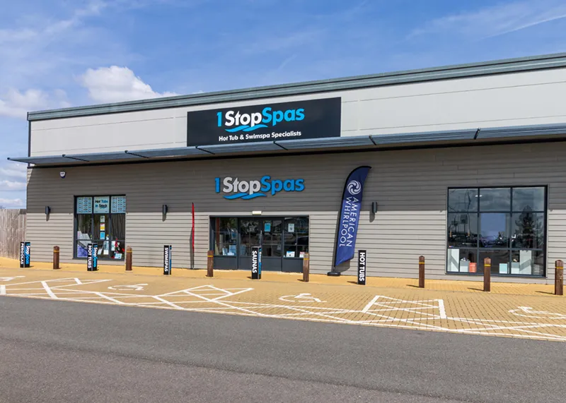 Outside 1 stop spas nottinghamshire