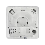 Top down view of American Whirlpool 171 hot tub